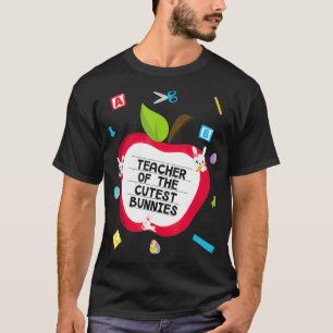T-shirt Professeur des lapins les plus mignons Pâques Lapi