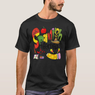 T-shirt Professeur d'espagnol Vous m'aviez à Hola
