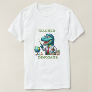 T-shirt Professeur Dinosaur Dino T-rex