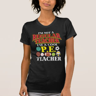 T-shirt Professeur drôle de sport de gymnase de PE