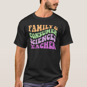 T-shirt Professeur En Sciences De La Famille Et De La Cons
