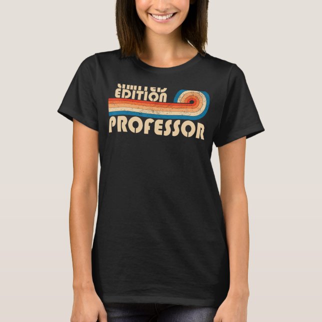 T-shirt PROFESSEUR Funny Job Title Profession Birthday Wor (Devant)