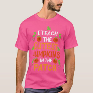 T-shirt Professeur Halloween Citrouille Halloween Costume 