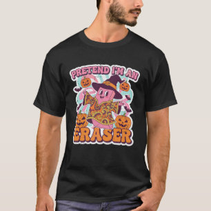 T-shirt Professeur Halloween Fais semblant que je suis une