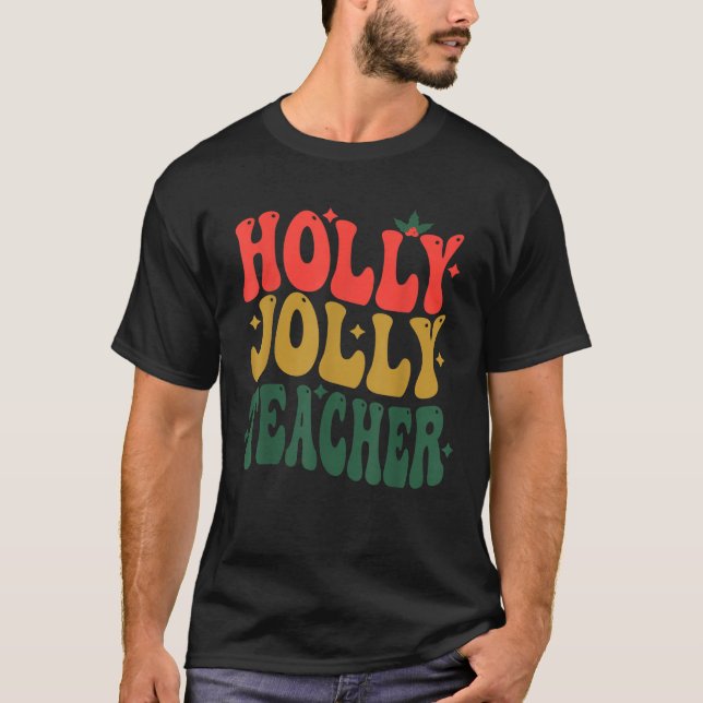 T-shirt Professeur Holly n Jolly Christmas (Devant)