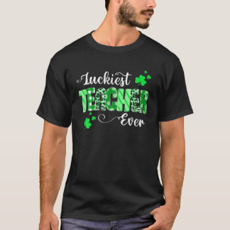 T-shirt Professeur le plus chanceux jamais enseignant Sham