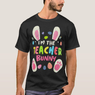 T-shirt Professeur Pâques jumelé Famille Fête Bunny Fac