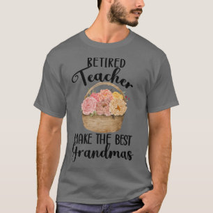 T-shirt Professeur Retraité Meilleur Grand-mère Professeur