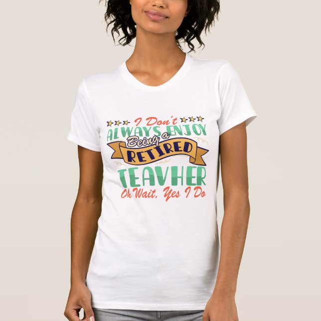 T-shirt Professeur retraité : Relation Amour-Haine (Devant)