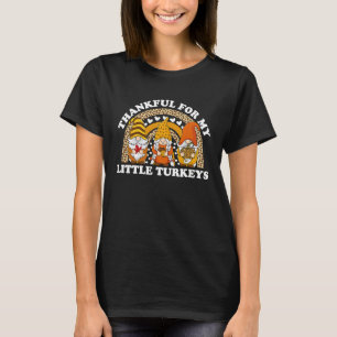T-shirt Professeur Thanksgiving Merci Pour Ma Petite Turqu