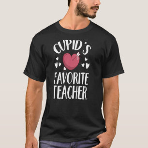 T-shirt Professeur Valentine's Day l'enseignant préféré de
