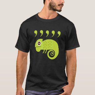 T-shirt Professeurs d'anglais Comma Caméléon 80s