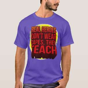 T-shirt Professeurs de héros