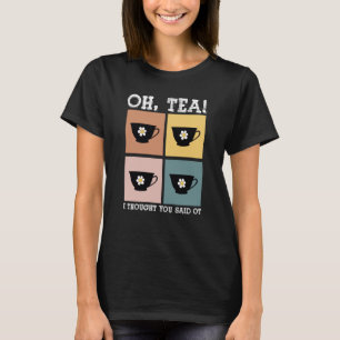 T-shirt Profession d'ergothérapie Soins de santé Thé OT 
