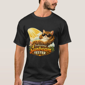 T-Shirt Professionnel de Testeur de Rayon de Solei