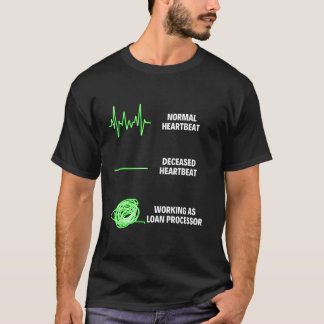 T-shirt Professionnel du traitement des prêts de travail h