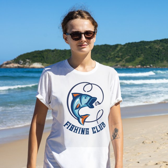 T-shirt professionnel Fisherman Fishing Club (Créateur téléchargé)