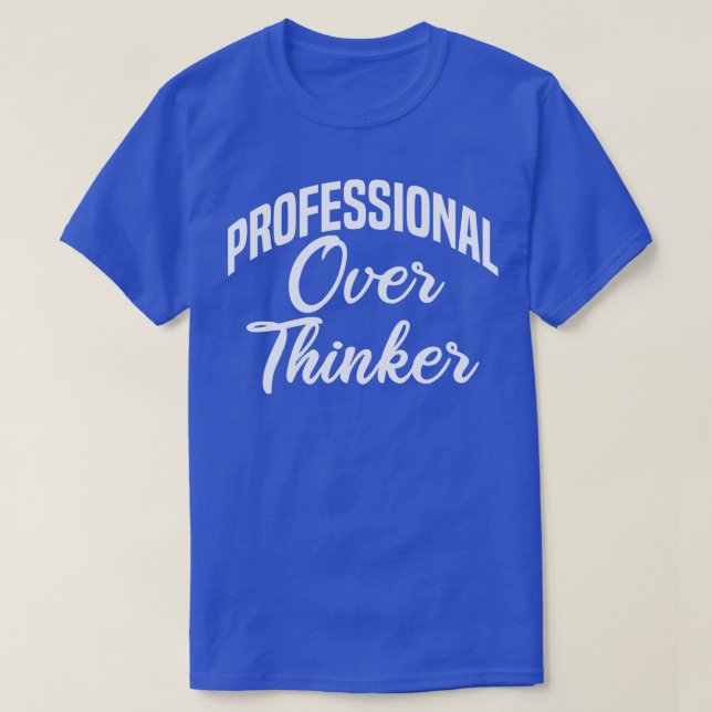 T-shirt professionnel sur penseur (Design devant)