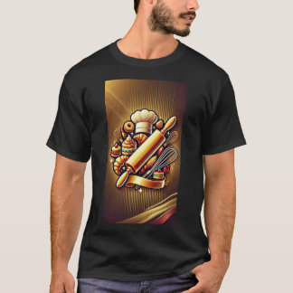 T-shirt Professionnels de la pâtisserie - Élégant et confo