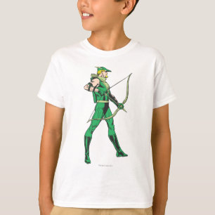T-shirt Profil de flèche verte