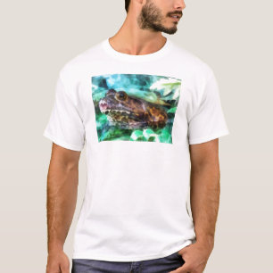 T-shirt Profil de grenouille bullfrog