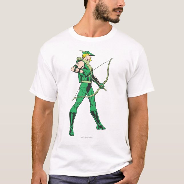 T-shirt Profil Flèche verte (Devant)