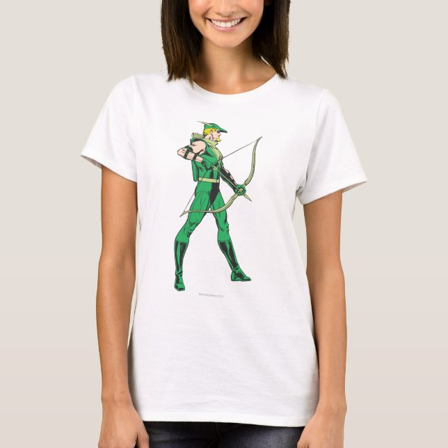 T-shirt Profil Flèche verte (Devant)