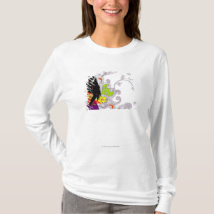 T-shirt Profil latéral d'une pose de femme