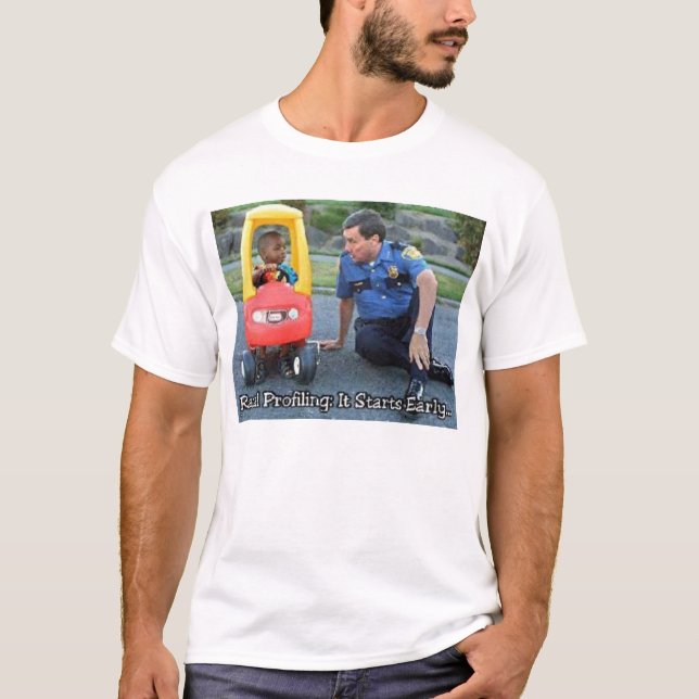 T-shirt Profilage racial (Devant)