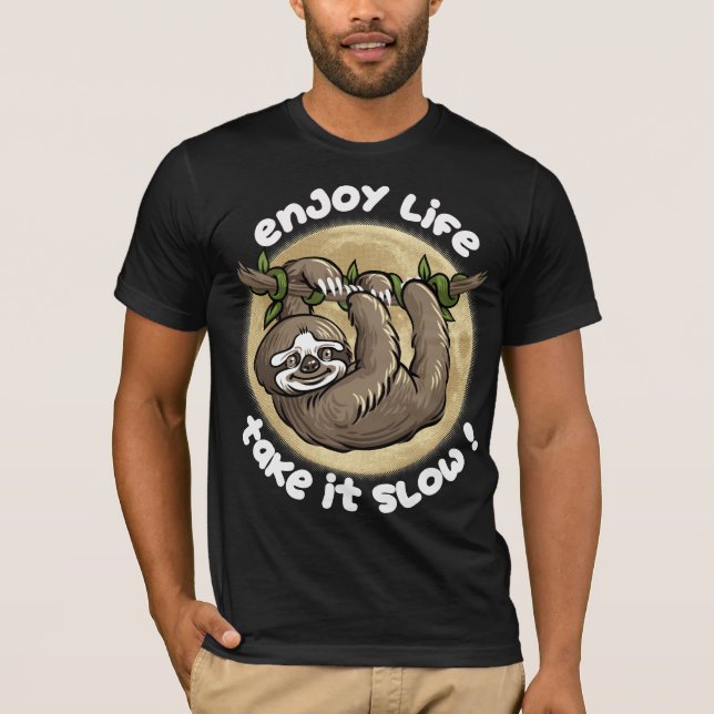T-shirt Profite de la vie (Devant)