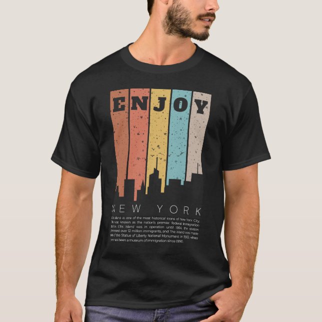 T-shirt Profitez de New York (Devant)