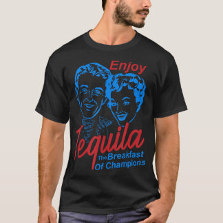 T-shirt Profitez De Tequila Les Petits-Déjeuners De T-Shir