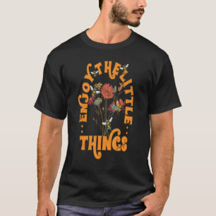 T-shirt Profitez Des Petites Choses Florales