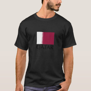 T-shirt Profitez du Cool Qatar Drapeau Graphique Tee - shi