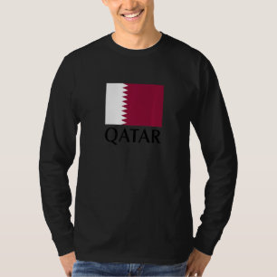 T-shirt Profitez du Cool Qatar Drapeau Graphique Tee - shi