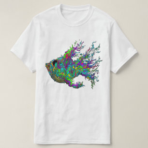 T-shirt profond de poisson de mer