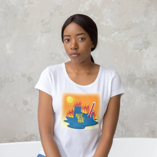 T-shirt Profondément Dans La Chaleur Du Texas