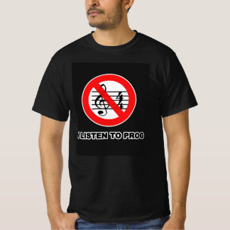 T-shirt Prog rock