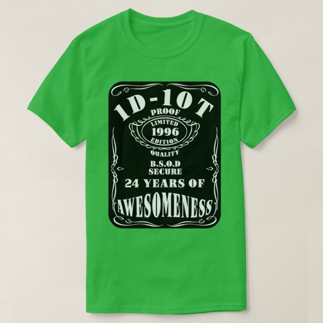 T-shirt Programmateur informatique Technologie de l'inform (Design devant)