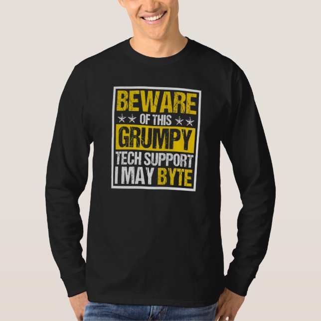 T-shirt Programmation Administration Ordinateur Bureau Sys (Devant)