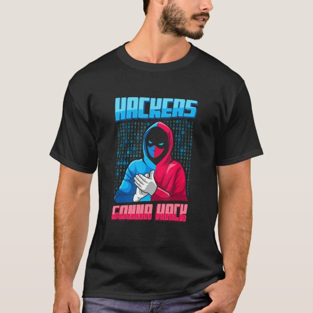 T-shirt Programmation Coding Software Engineer Hackers Gon (Devant)