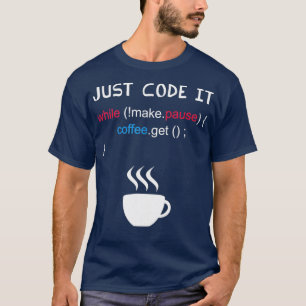 T-shirt Programmation de codage informatique amusante