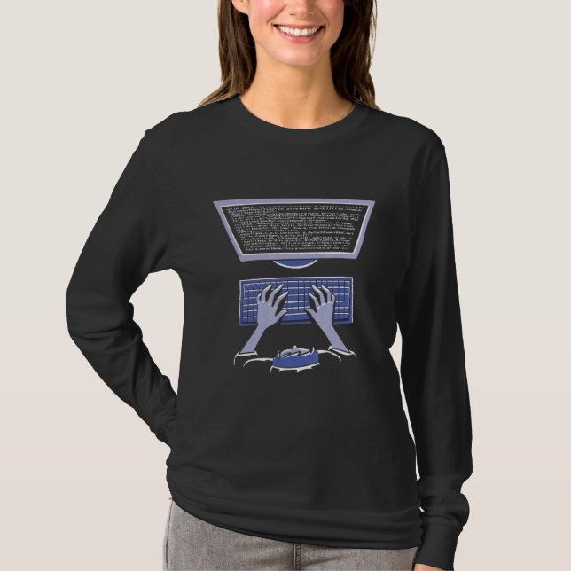 T-shirt Programmation du logiciel de codage développeur (Devant)
