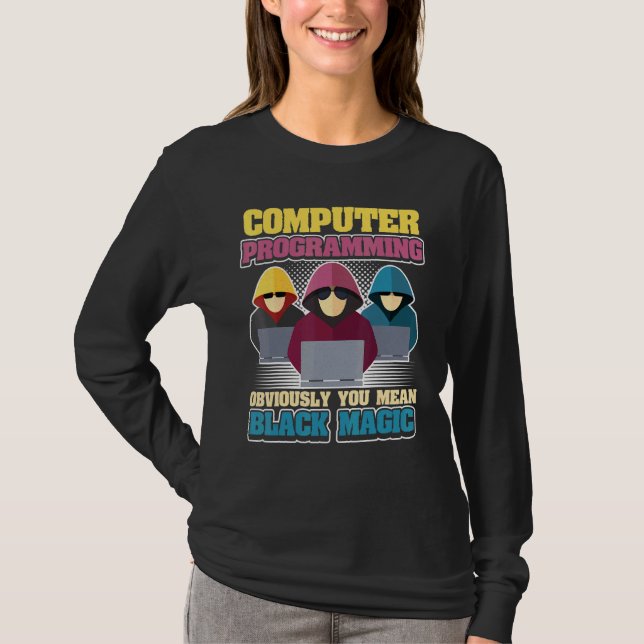 T-shirt Programmation informatique (Devant)