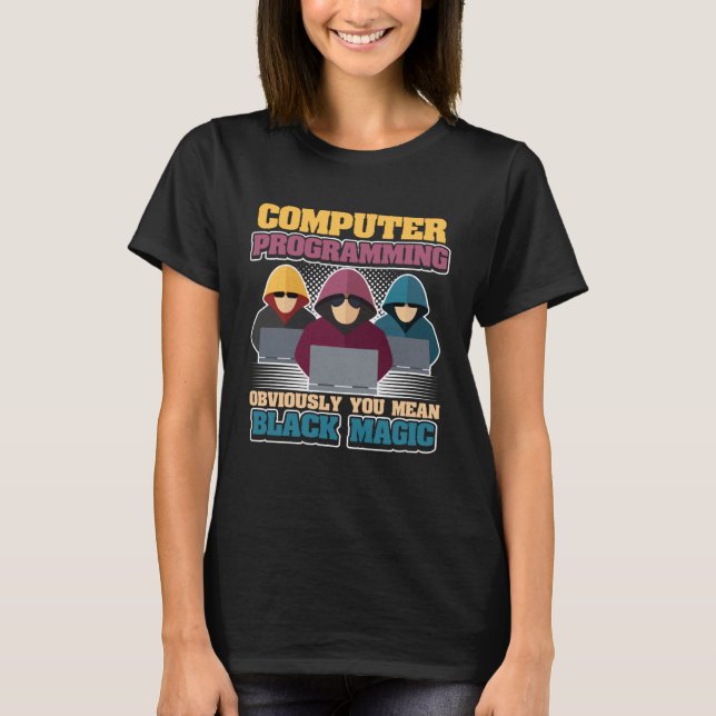 T-shirt Programmation informatique (Devant)
