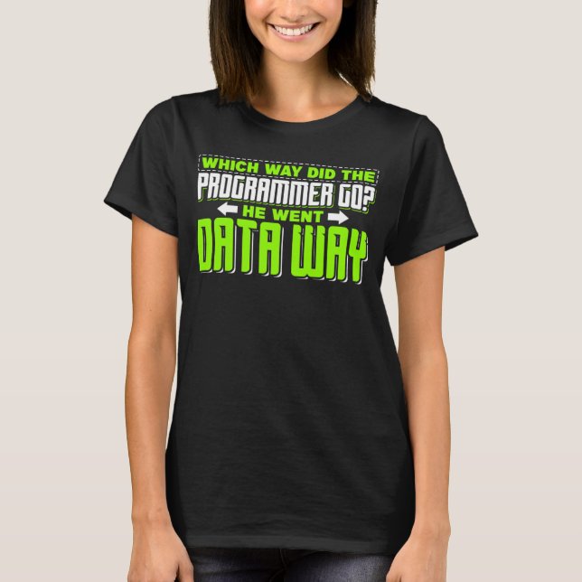T-shirt Programmation Programmer Programmer Software Devel (Devant)