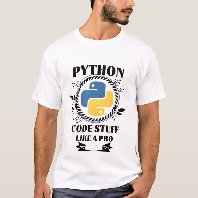 T-shirt Programmation Python (Devant)