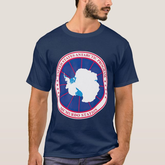 T-shirt Programme Antarctique Antarctique (Devant)