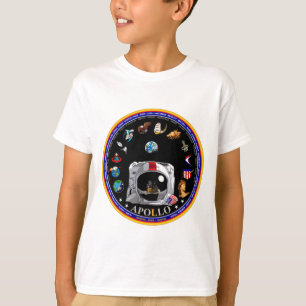 T-shirt Programme Apollo Commenoratif