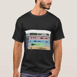 T-shirt Programme d'enregistrement audio-technique de la m